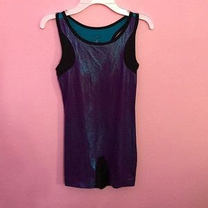 Sleeveless one piece leotard, like new.
